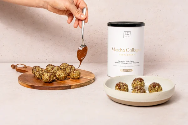 Рецепта за енергийни топчета с Matcha Collagen / Матча Колаген