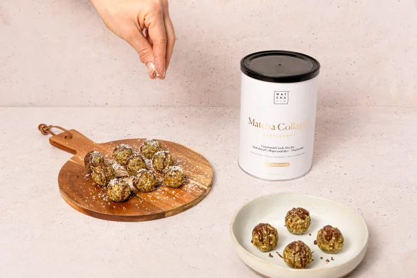 Рецепта за енергийни топчета с Matcha Collagen / Матча Колаген